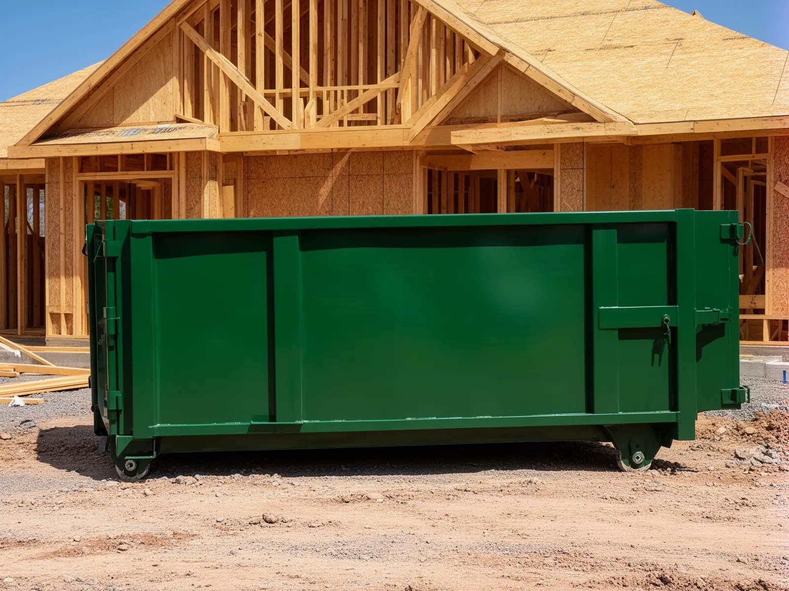 Roll-off dumpster from Larkfield Lakes Dumpster Rental in Wichita Falls, TX
